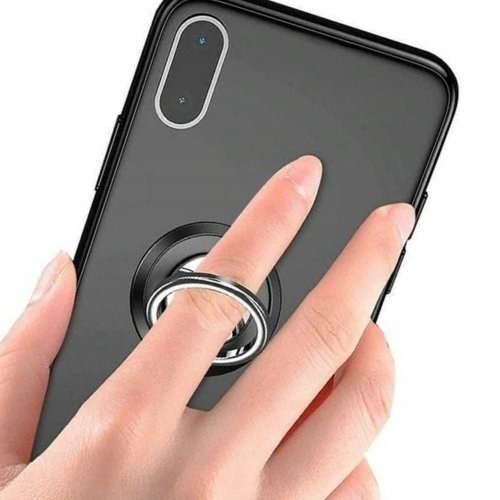 ETUI DO IPHONE 15 CASE + SZKŁO 9H WZMACNIANE 360°CLEAR + UCHWYT RING ZESTAW Marka bez marki