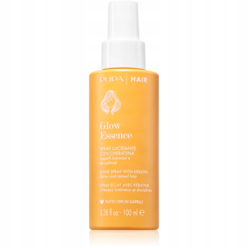 Pupa Milano Glow Essence Hair Spray hydratační sprej na vlasy pro zdravý le