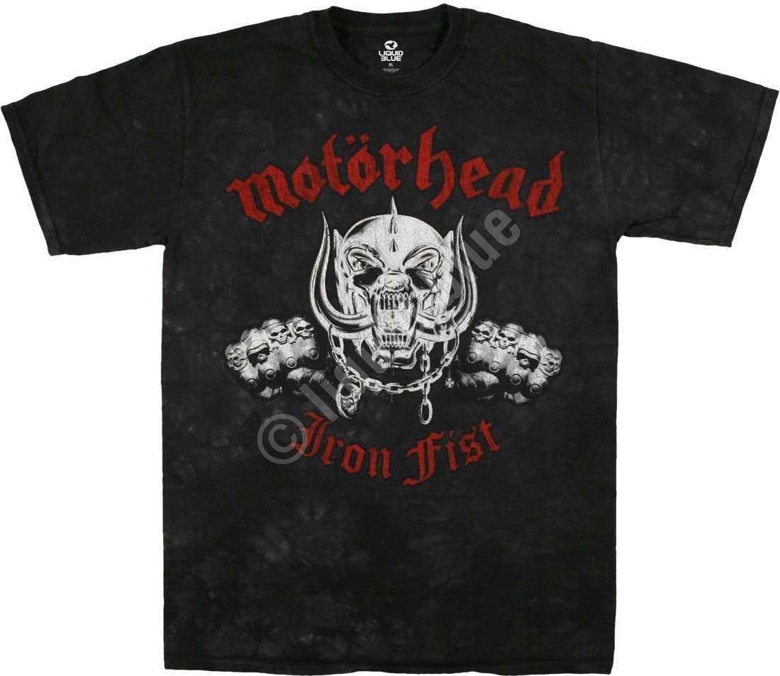 Motorhead Iron Fist Liquid Blue M