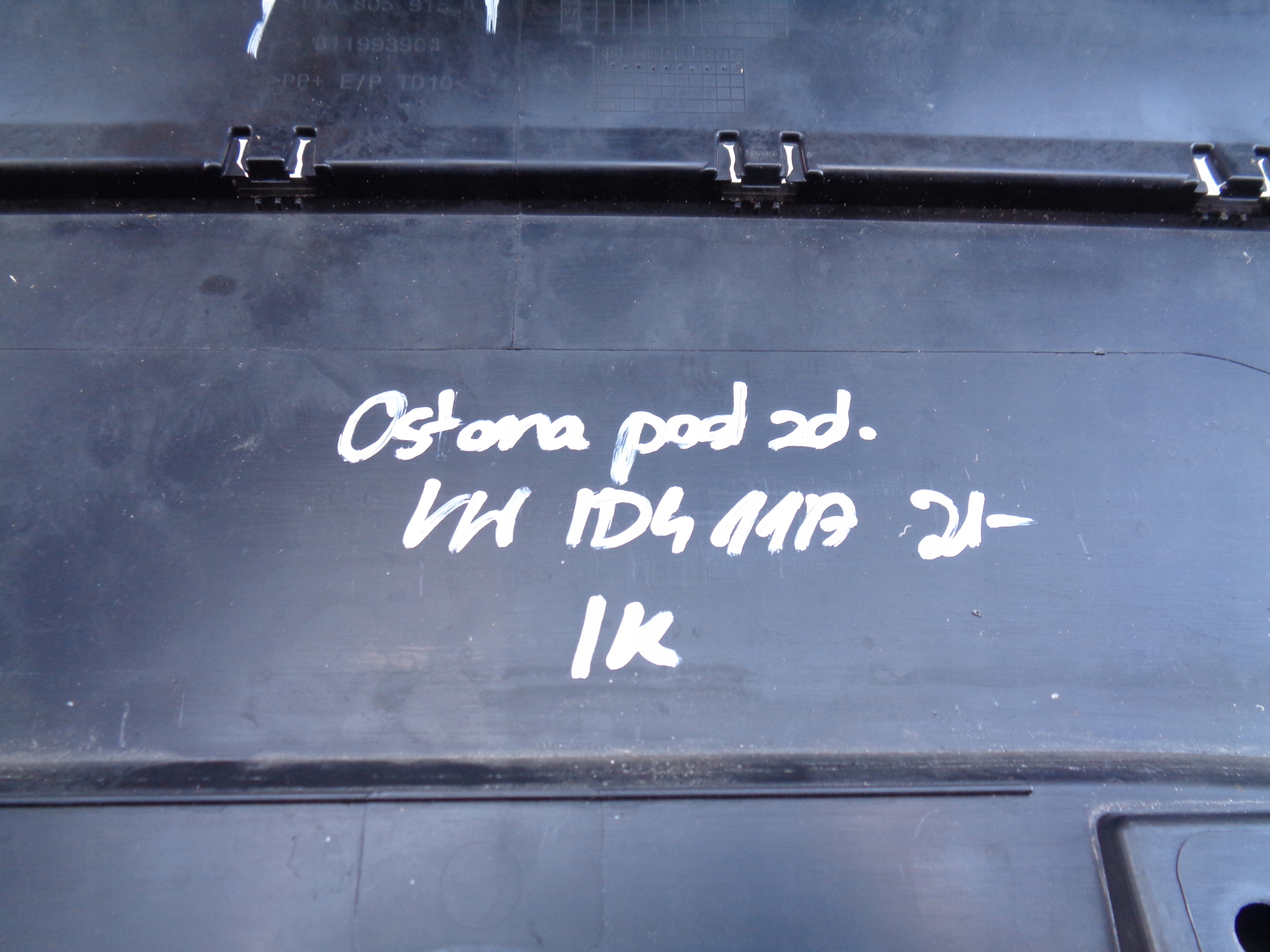 cover below front bumper VW ID4 11A 21