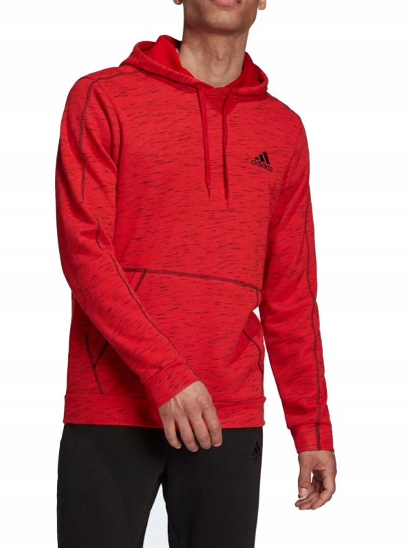 pánská mikina Adidas s kapucí H12186 bavlněná S