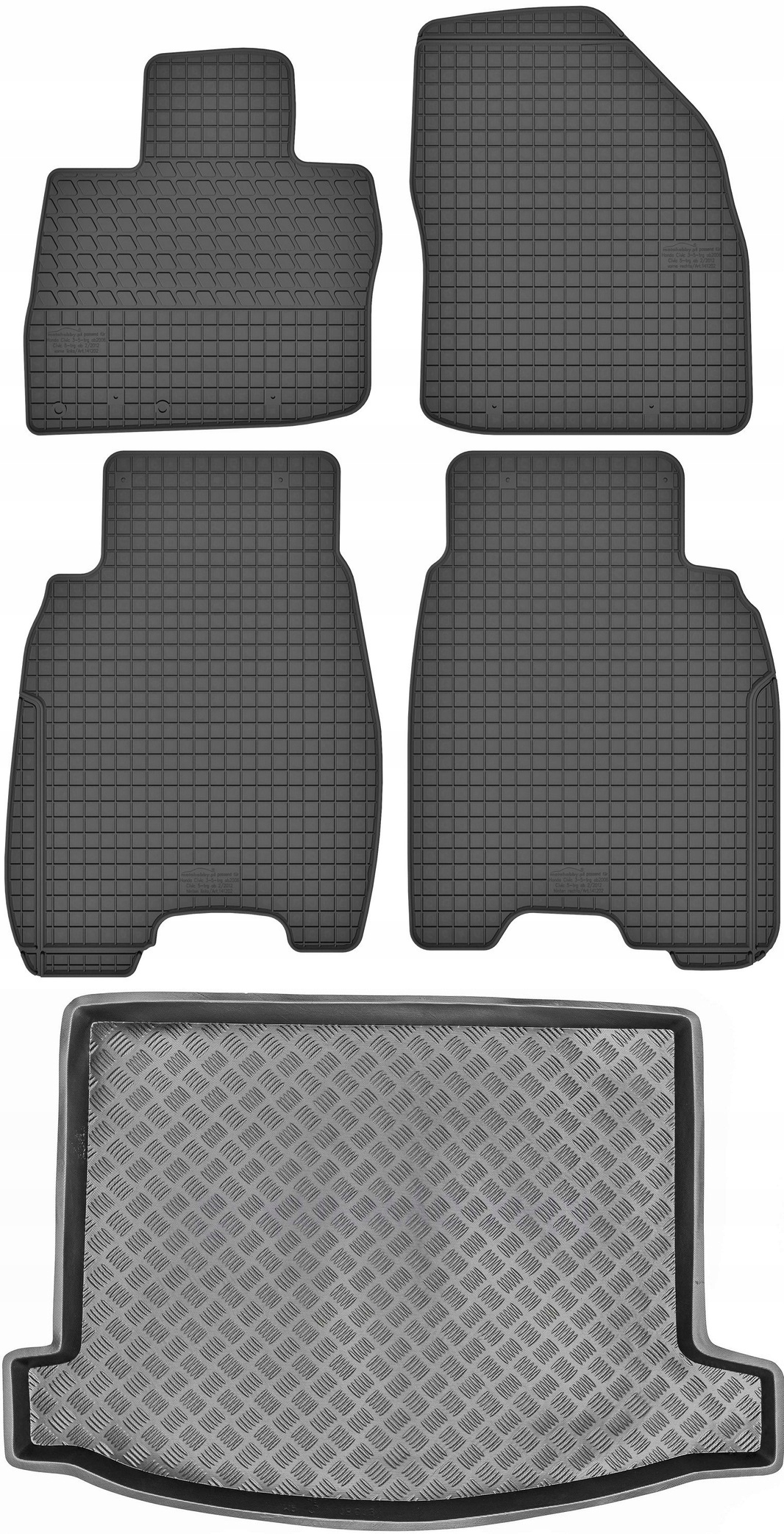 

Honda Civic VIII Hb 2006-2011 Dywaniki mata
