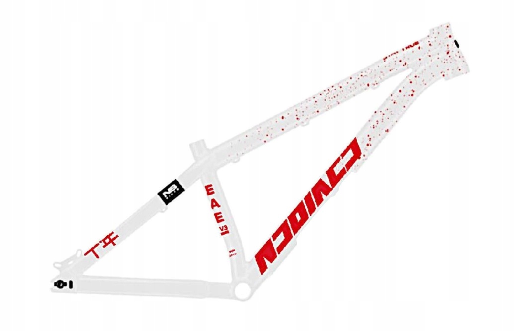 Rama NS BIKES Decade V3 - White rozmiar LONG, Najnowszy model 2026 + Gratis