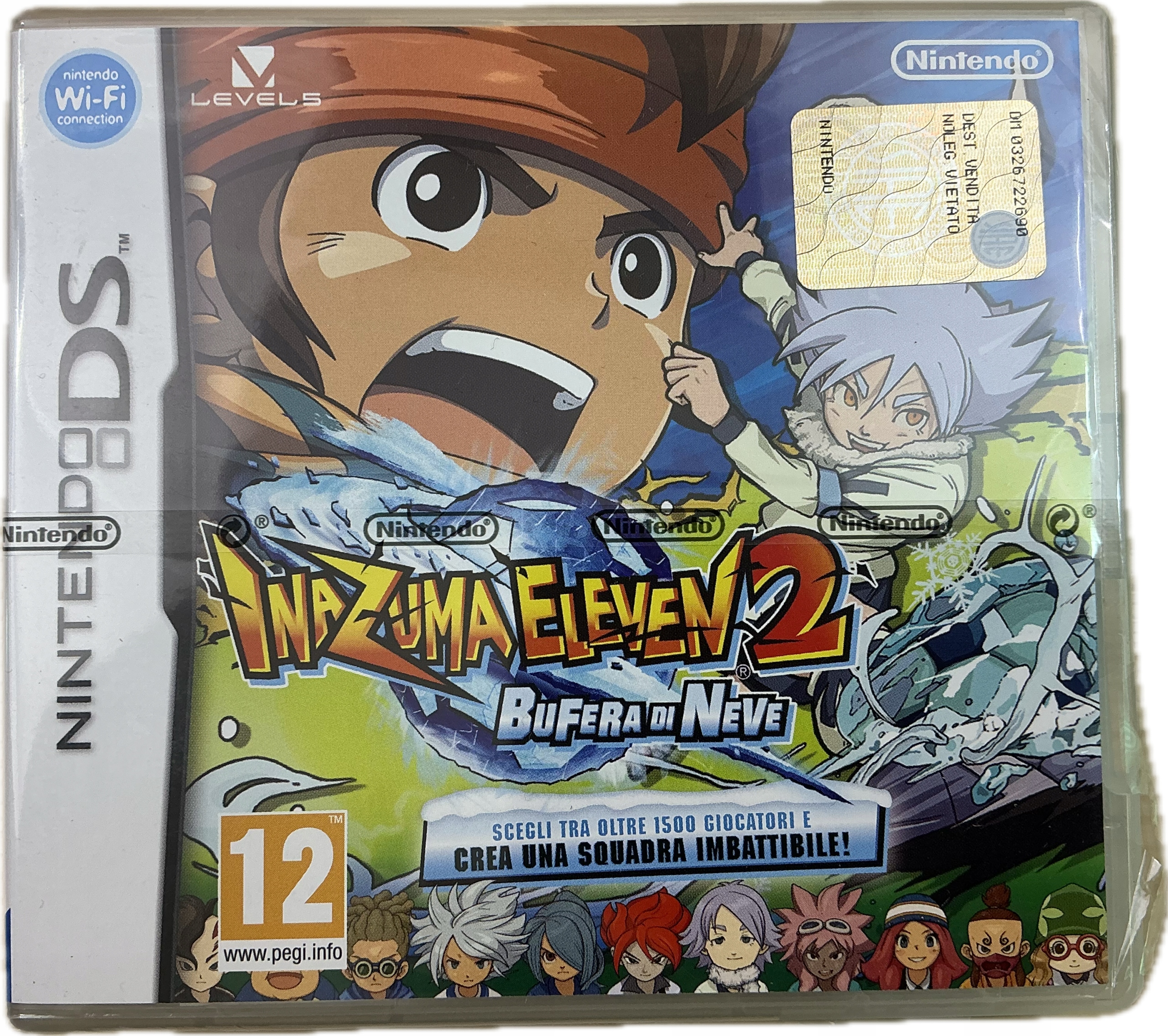Inazuma Eleven 2 Blizzard Bufera DI Neve nowa gra Nintendo Ds