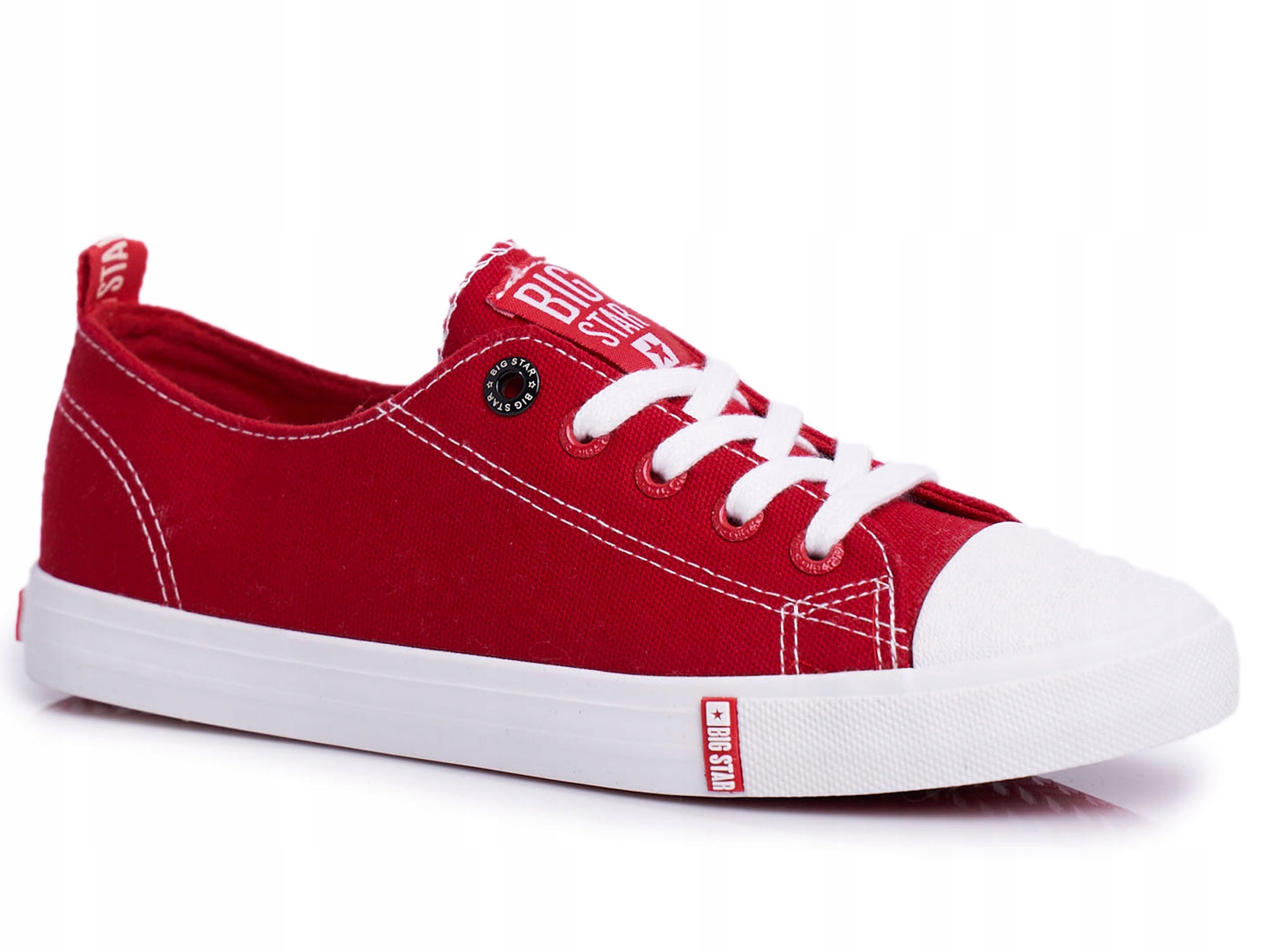

Czerwone Damskie Trampki Big Star FF274089 36
