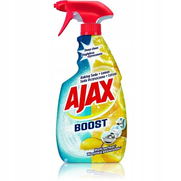 

Ajax Spray do wszystkich powierzchni soda+cytryna