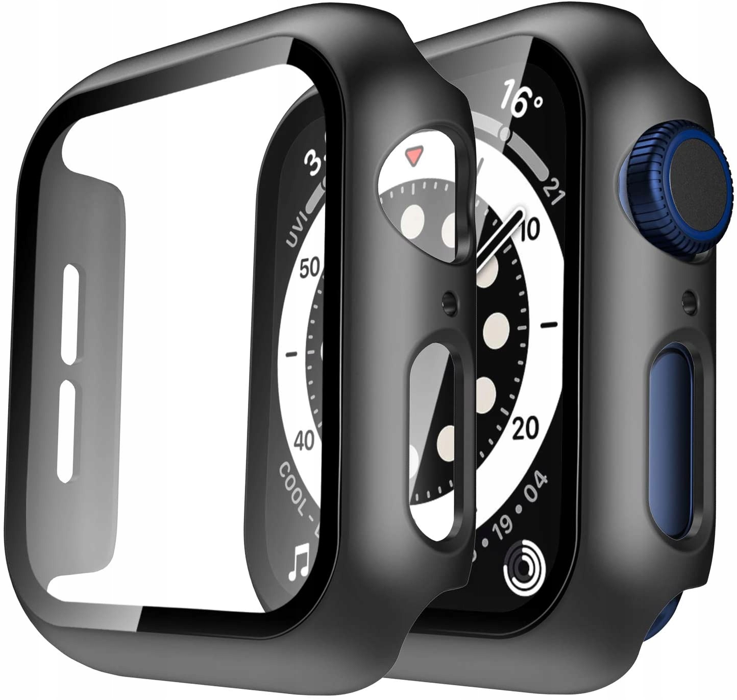 

Etui Szkło Hybryda Do Apple Watch 4/5/6/SE 44mm