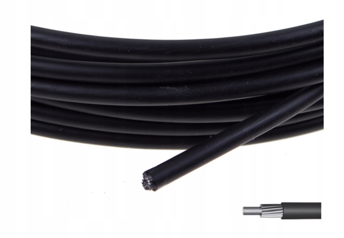 

Pancerz linki przerzutki Verso teflon 4 mm czarny