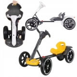 Gokart Elektryczny Dla Dzieci Pilot Dźwięki Regulowane Siedzisko