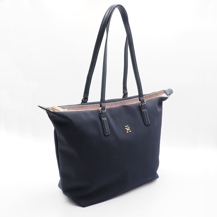 Taška Tommy Hilfiger, modrá, velká, klasická (nová)