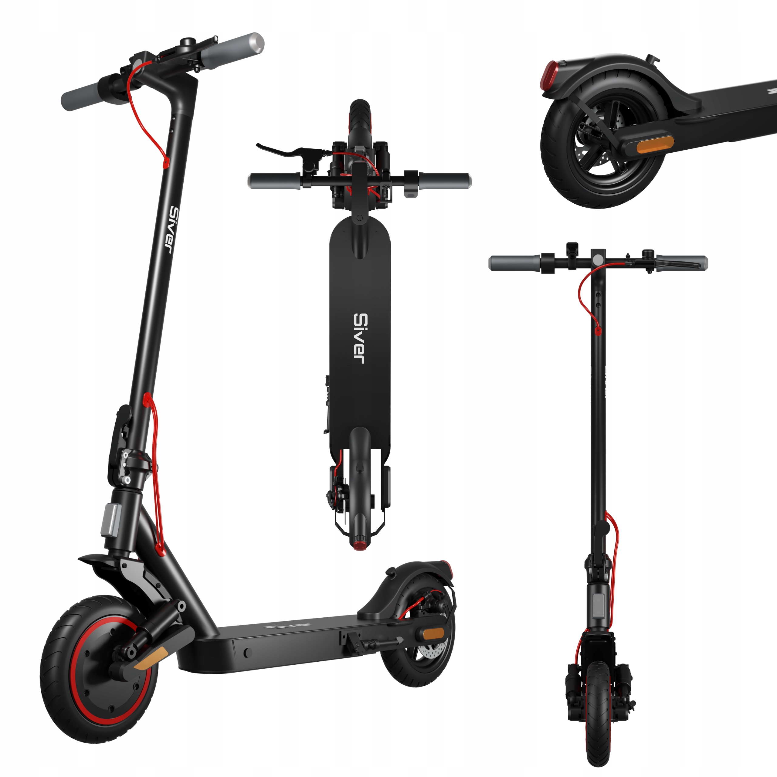 Hulajnoga Elektryczna 700W Siver 10 Lite 2025 z Kierunkowskazy Amortyzacja