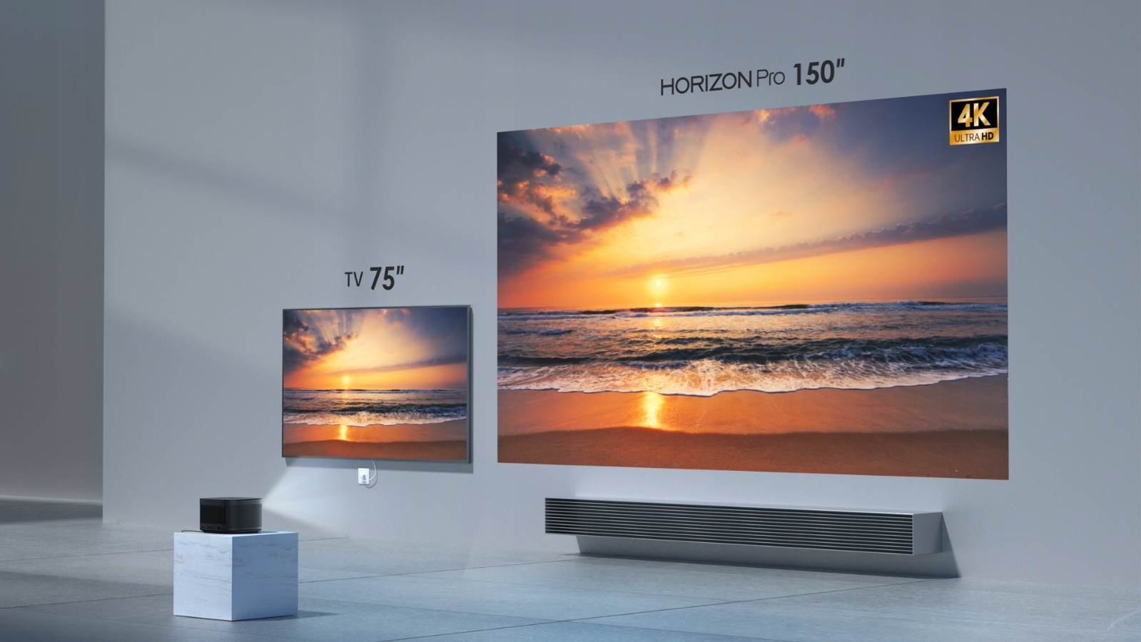 XGIMI HORIZON Pro 4K |projektor LED 2200 ANSI |Harman/Kardon |EISA |Raty FV Kod producenta XK03H