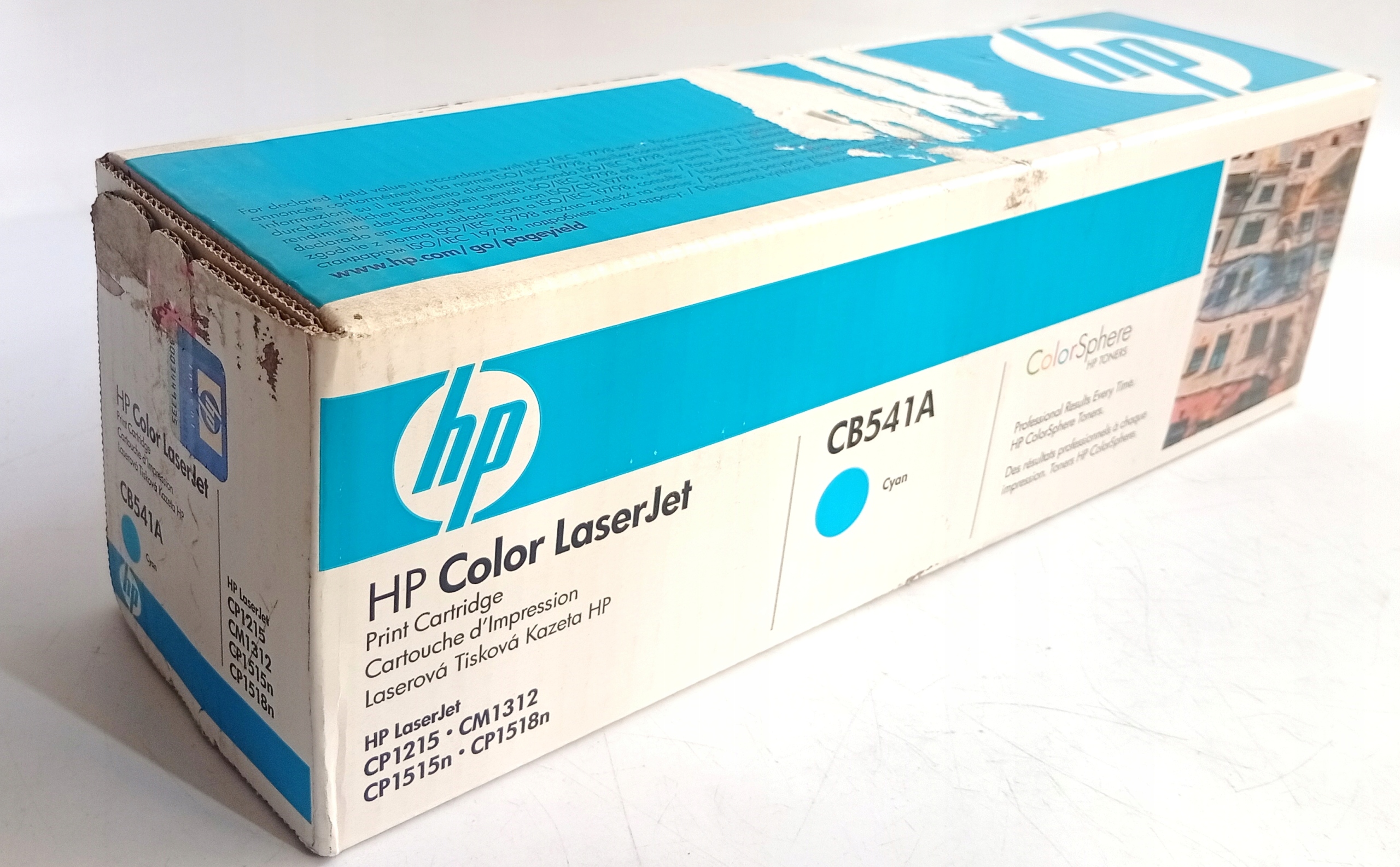 Toner Hp 125A CB541A niebieski Cyjan cyan