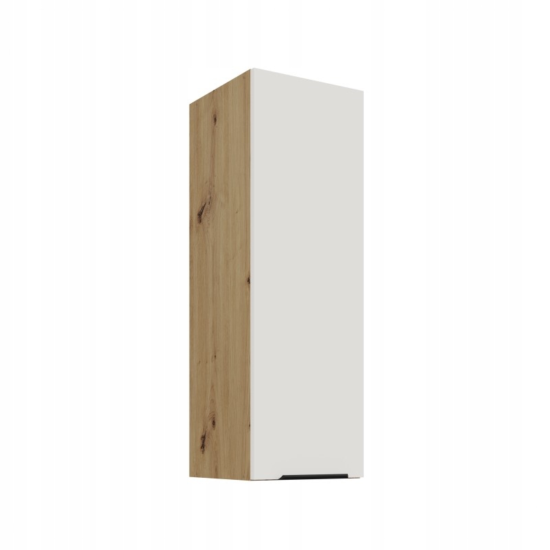Závěsná kuchyňská skříňka 30x90 Modulo bílá Afm dub artisan 1 dveře