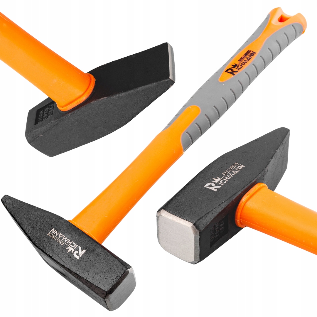 Młotek Ślusarski 1.5 Kg Fiberglass Trzonek Kompozyt Solidny Richmann C2515