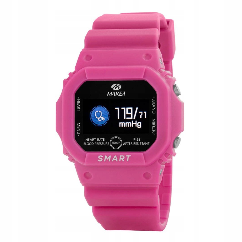 Dámské chytré hodinky Marea růžové