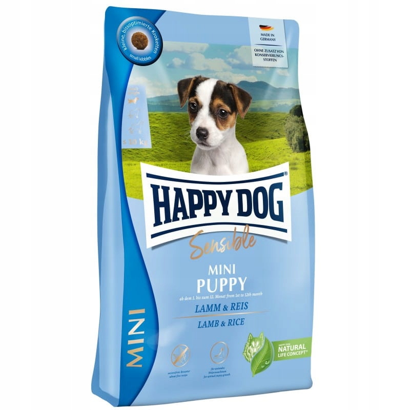 Levně Happy Dog Sensible Mini Puppy Jehněčí Lamb 4 kg