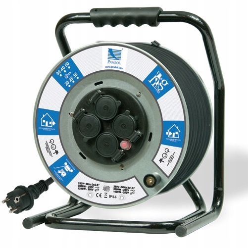 Predlžovací Kábel na bubne Navíjací 3x1,5 mm Guma 3000 W B.1120-50 50 m 1ks Pawbol