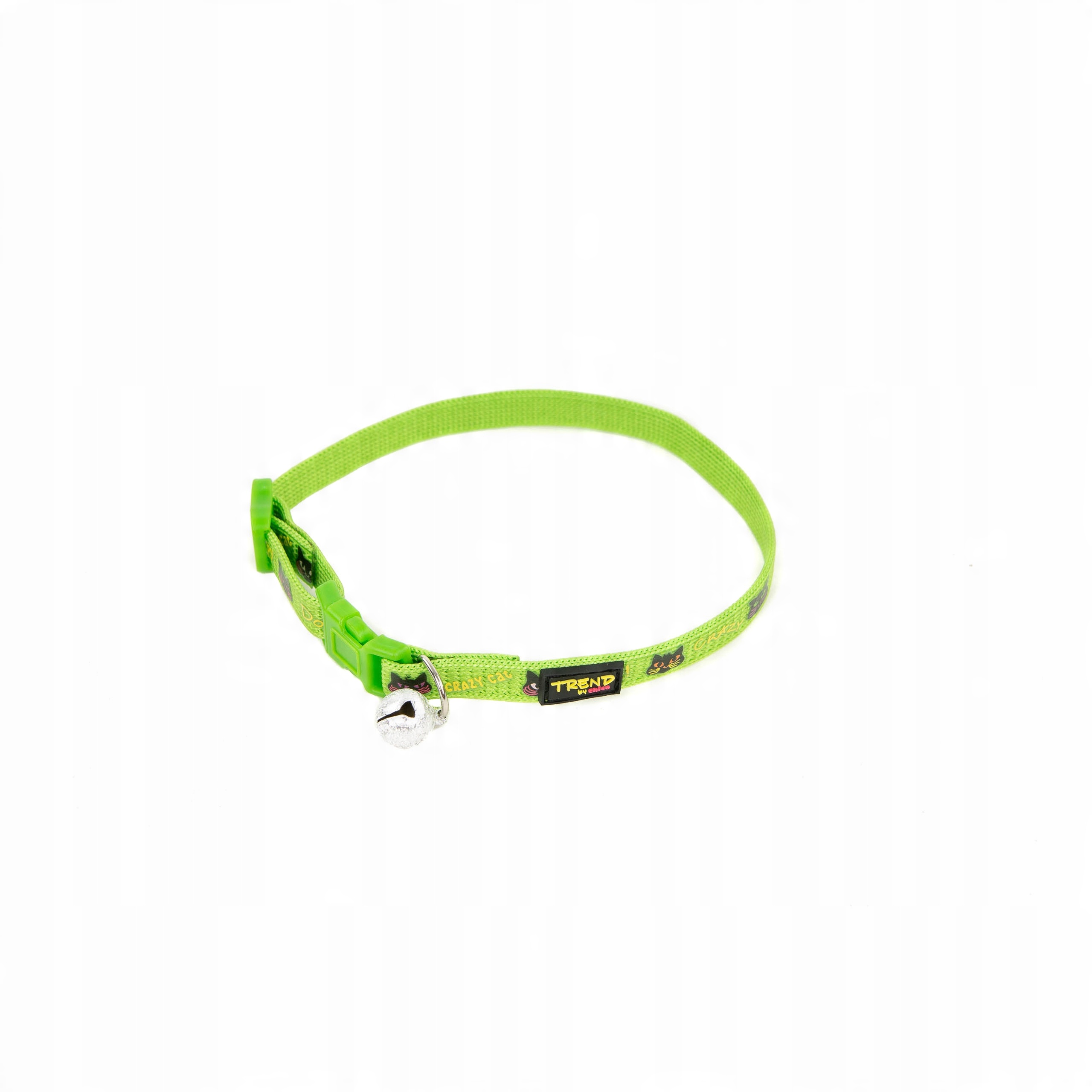 

Obroża z dzwonkiem Happy Cat Trend 34cm Zielona