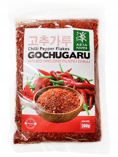 4 x Gochugarská paprika, hrubě mleté chilli vločky 200 g Asia Foods