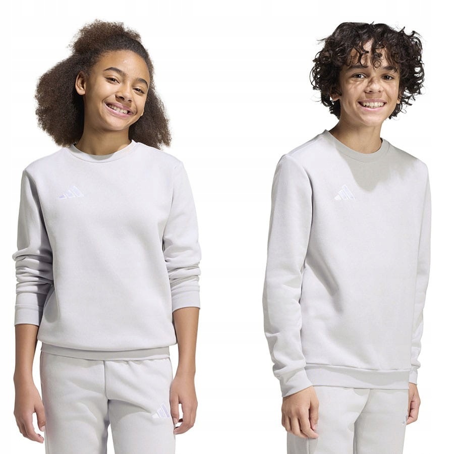 Bluza adidas Entrada 26 Sweat Top Junior JZ6551 Szary, 140 CM
