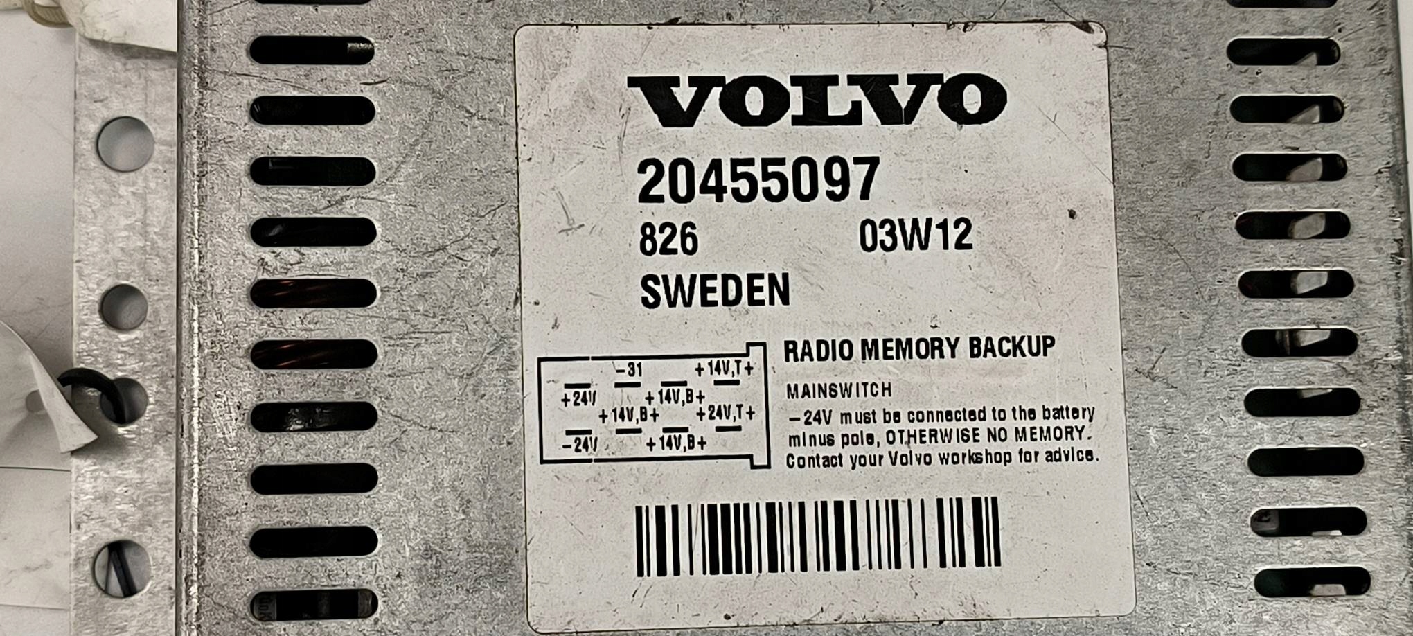 control unit 20455097 VOLVO FM9