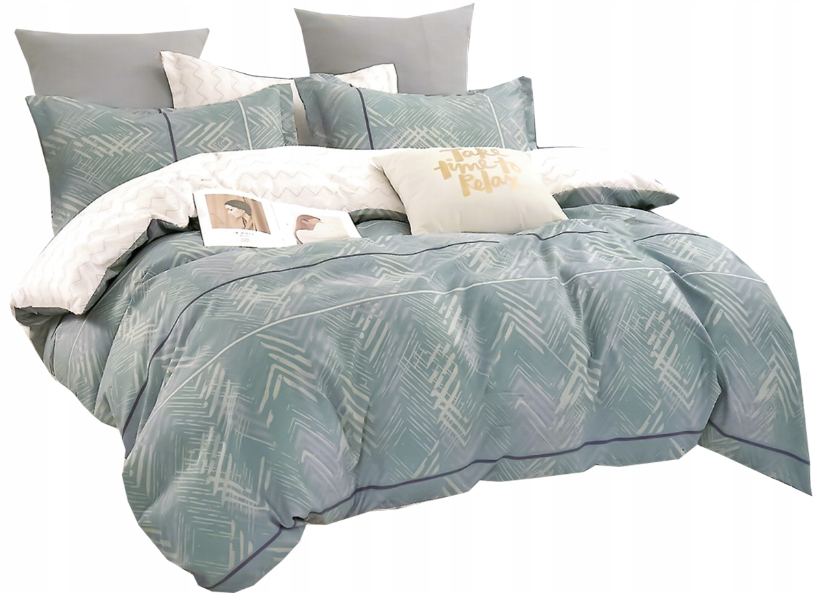 Komplet Pościeli Flanelowej 200x220 Pościel flanela bawełna dwustronna A033