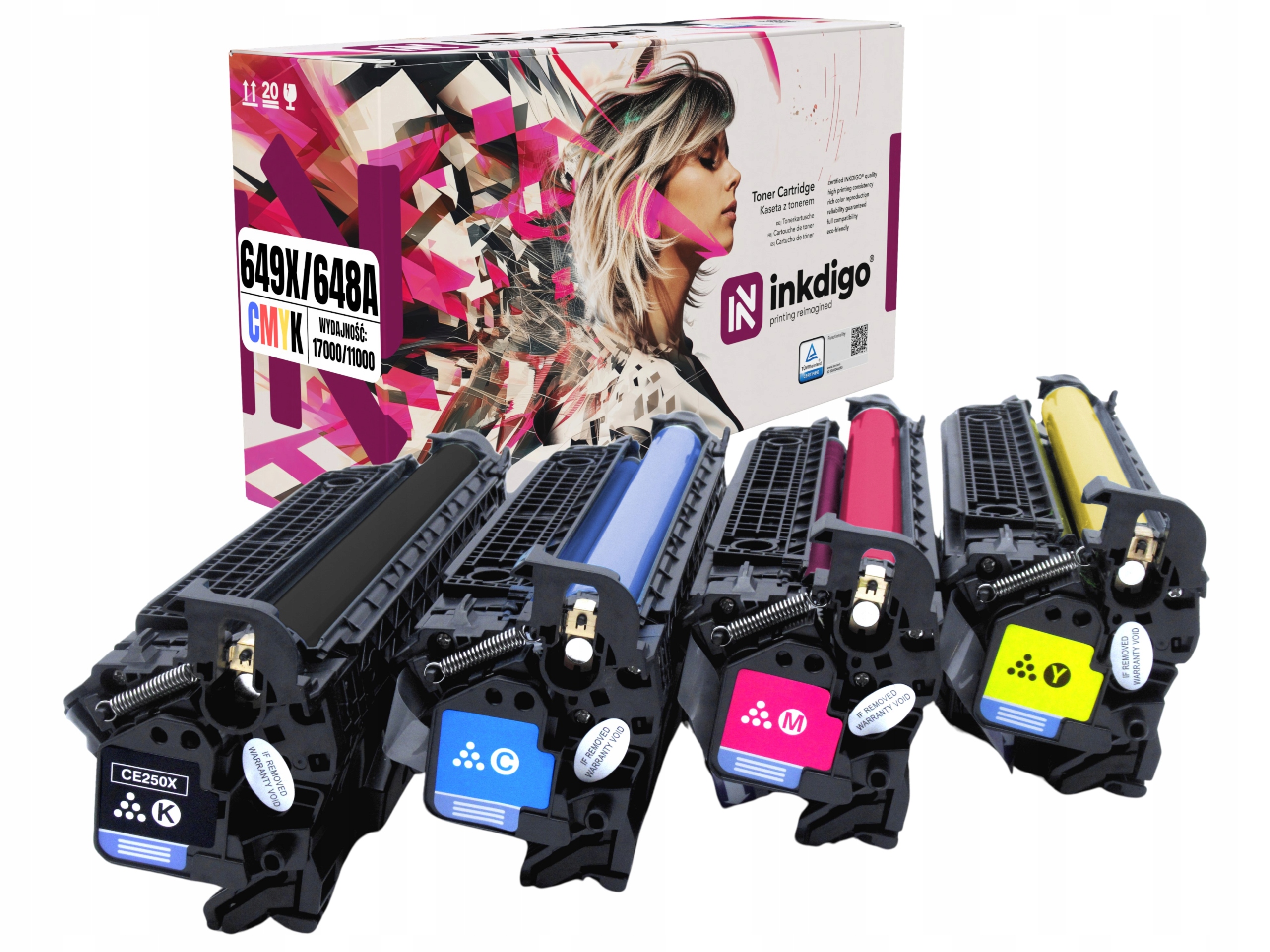 Sada náhradních tonerů CE260X-CE263A Hp CP4025