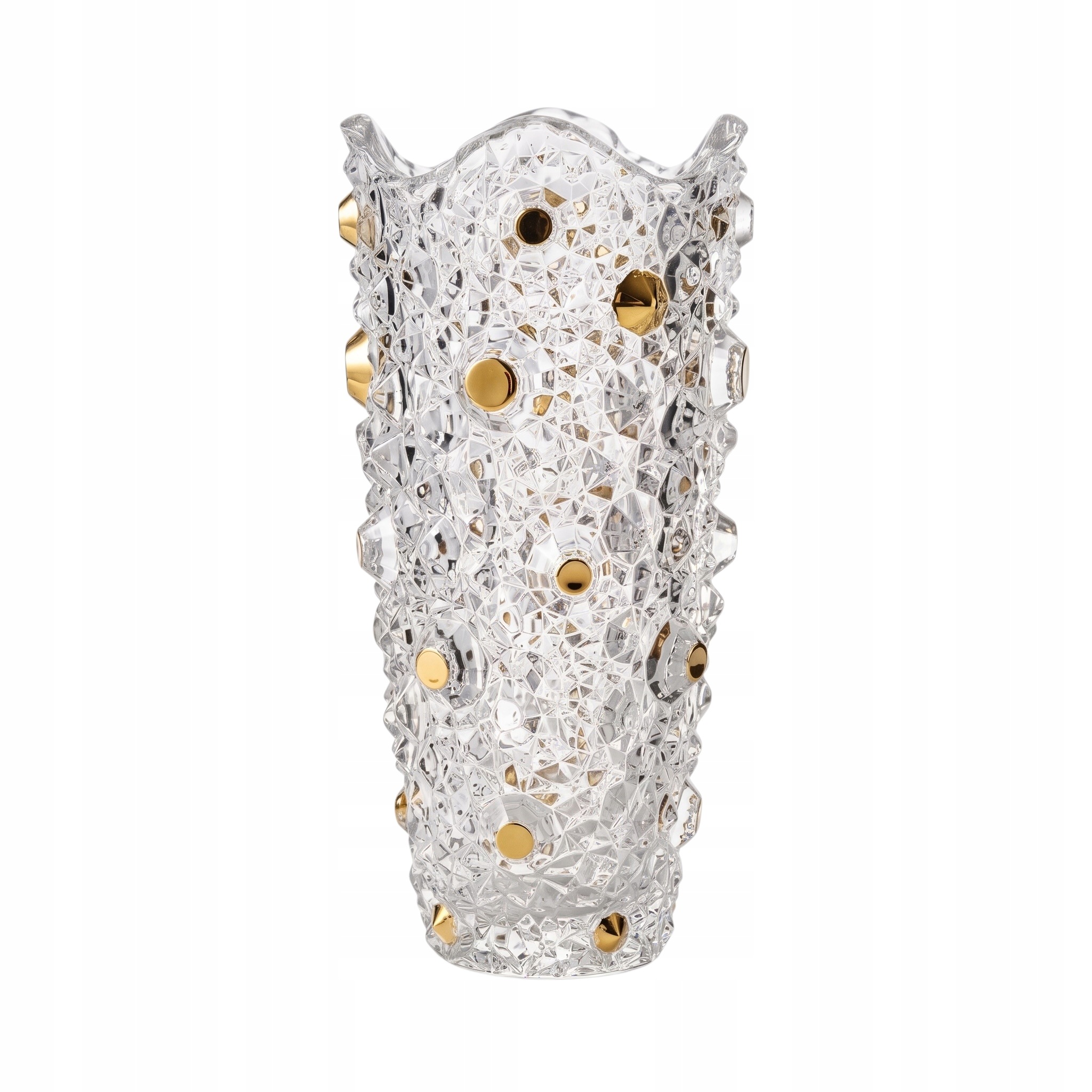 Bohemia Prestige Křišťálová váza Gold 30 cm