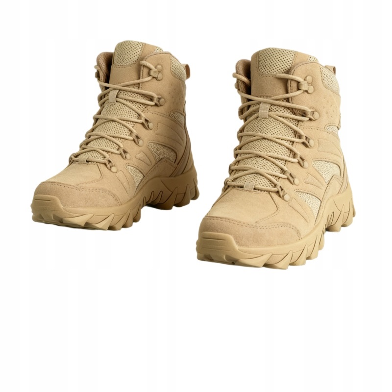 Taktické Vojenské, Voděodolné Trekové Kožené Boty