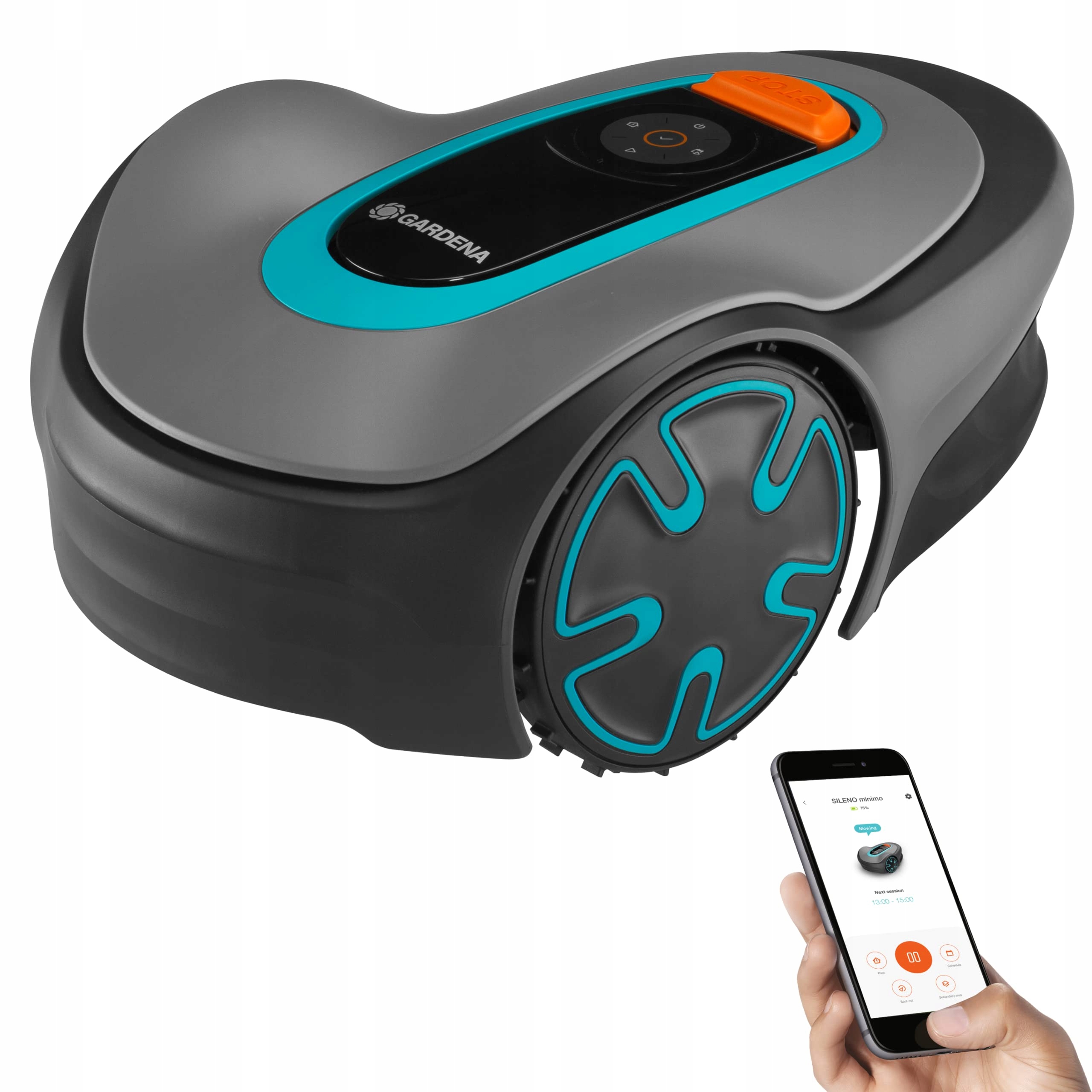 Gardena Robot koszący Sileno minimo 500 m² Bluetooth 15202-20