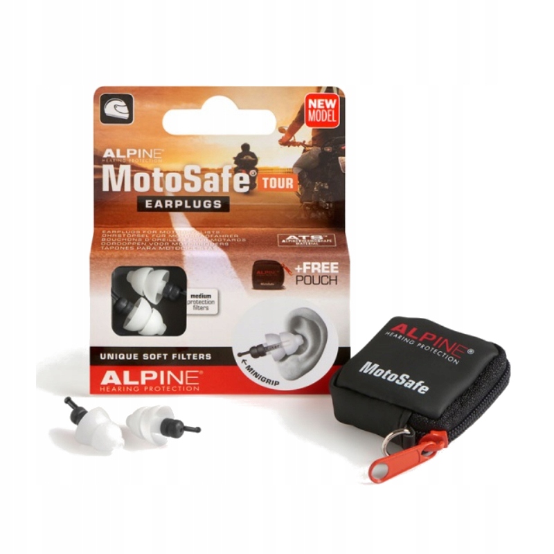 

Alpine Zatyczki Stopery Motocyklowe Motosafe Tour