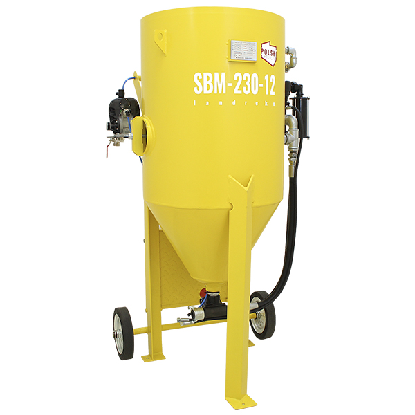 PIASKARKA CIŚNIENIOWA MOBILNA 12 BAR 230 L + BHP Marka Land Reko