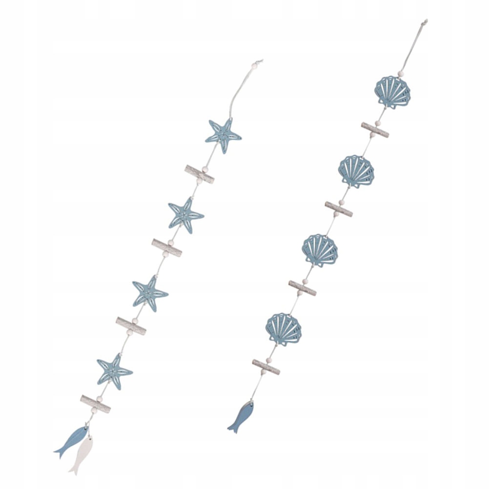 DREWNO RYBKA WISZĄCA DOMOWA DEKORACJA MORSKA DREWNIANA