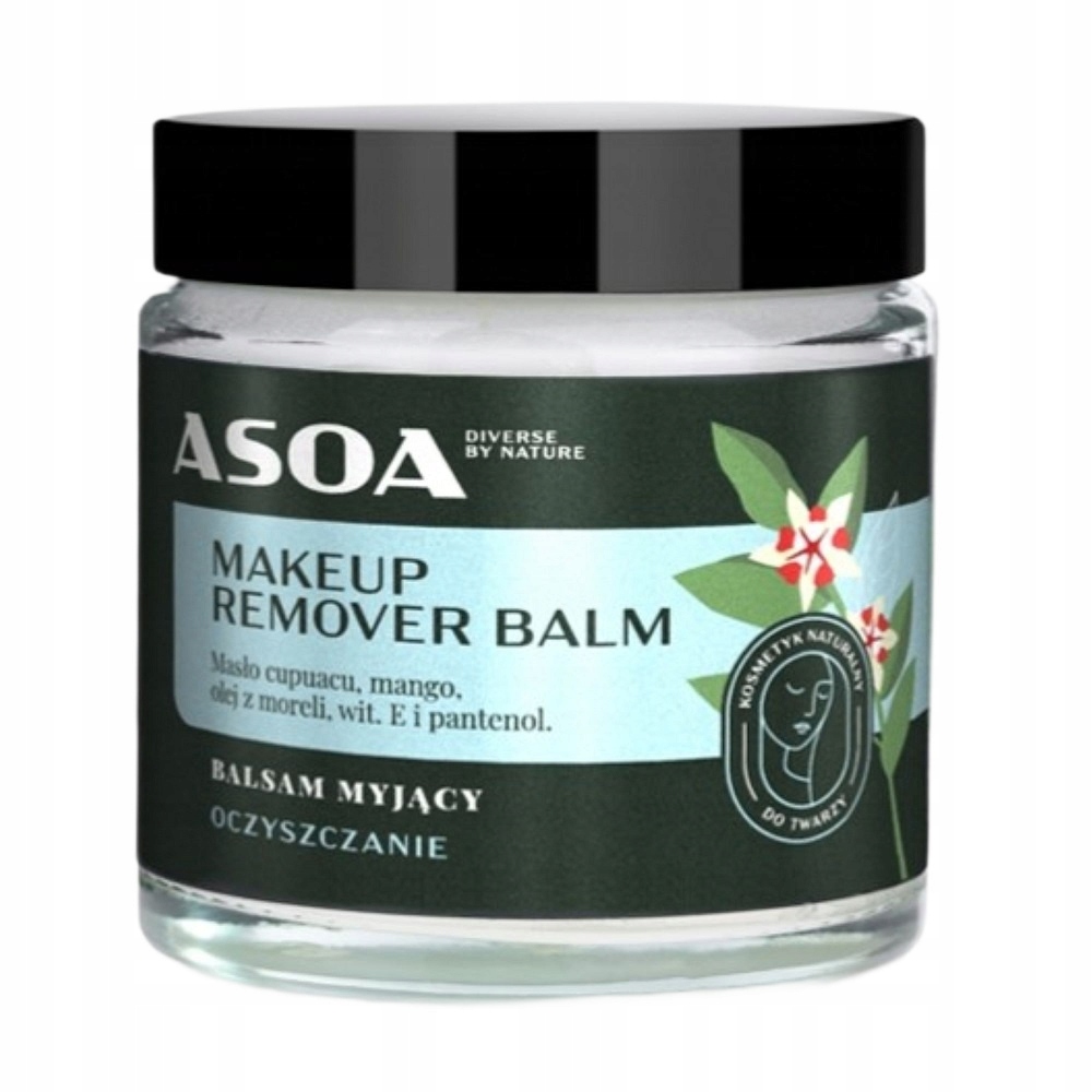 Odličovací balzám Asoa bez zápachu 120 ml pro citlivou pokožku