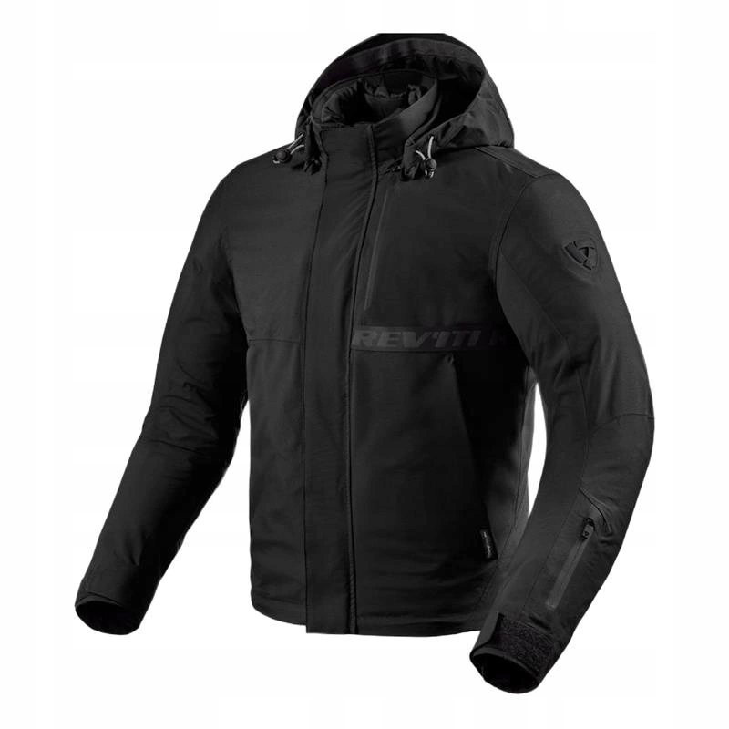 Textilná motocyklová bunda Revit Montana H2O Black čierna