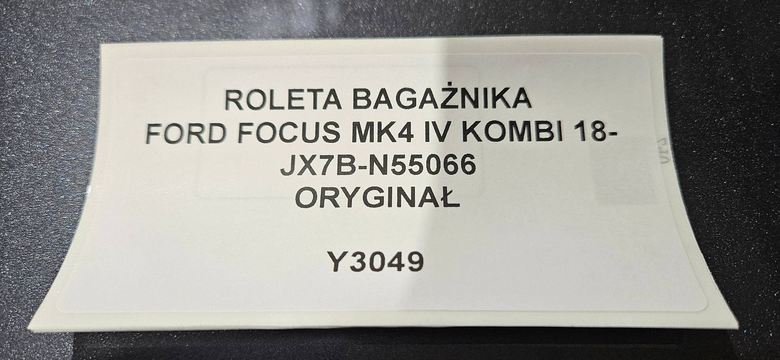 blinds boot FORD FOCUS MK4 IV KOMBI 18- original JX7B-N55066