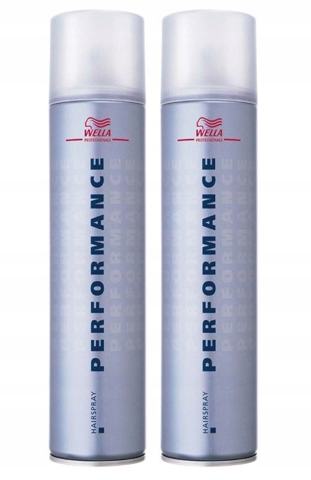 WELLA PERFORMANCE LAKIER SPRAY MOCNY 500ML X2