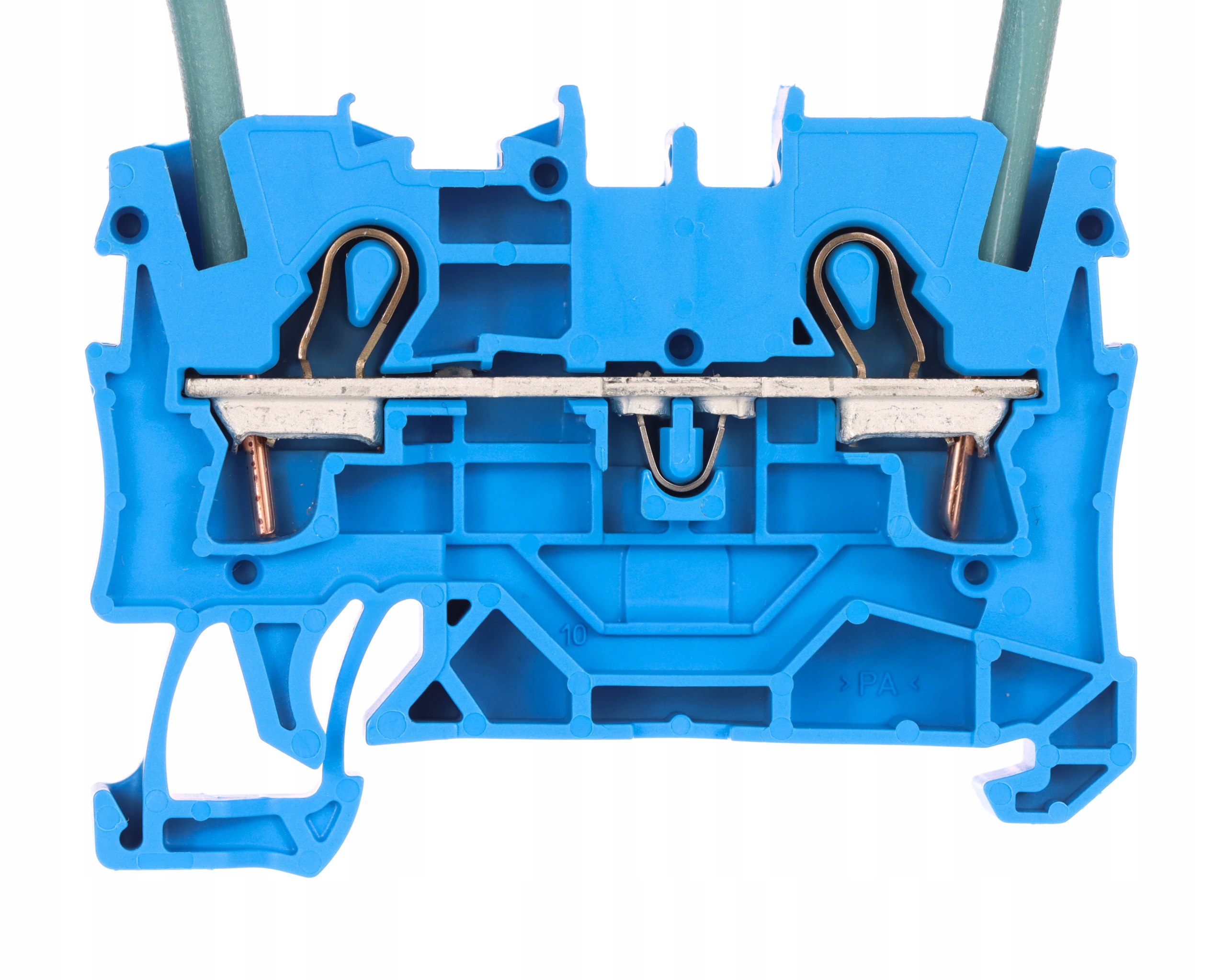 

Szybko złączka Wago szynowa 0,25-4mm² niebieska