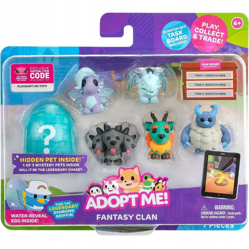 Adopt Me! Fantasy Clan Mini Figure Set - 7pk