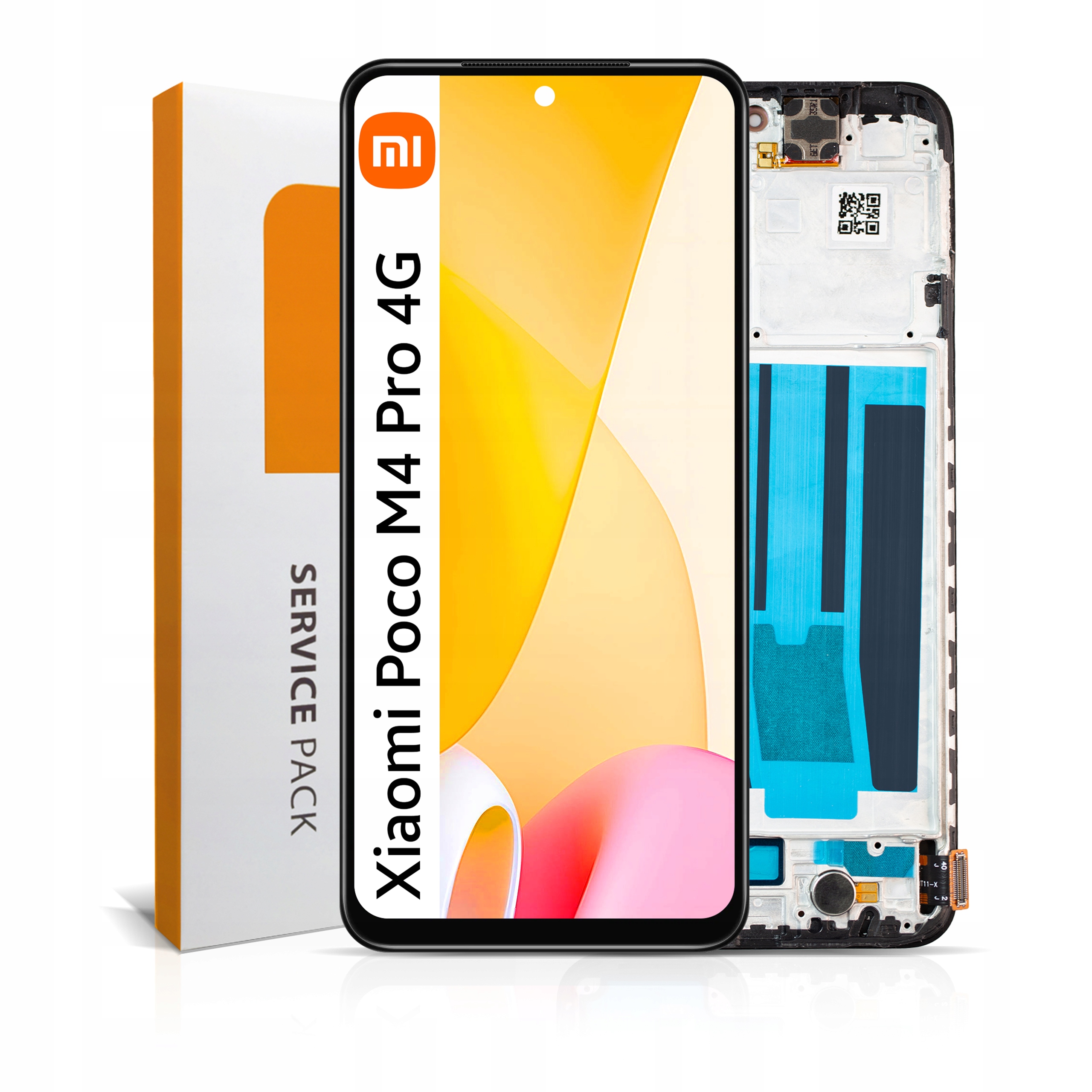 Displej pro Xiaomi Poco M4 Pro 4G LCD Oled displej Rámeček Originální Zila