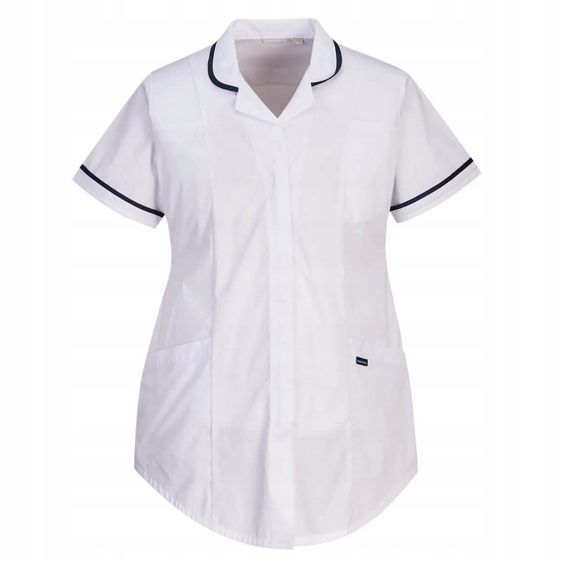 Těhotenská tunika se strečem, bílá vel. S