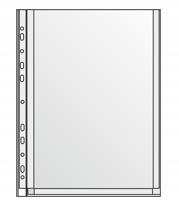 KOSZULKA POSZERZANA na KATALOG A4 10 szt Marka Biurfol