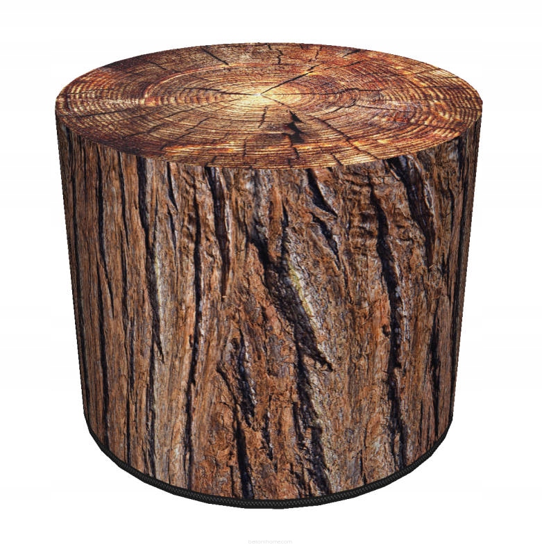 Taburet z Codury, voděodolný pro dům i zahradu, vzor Akácie