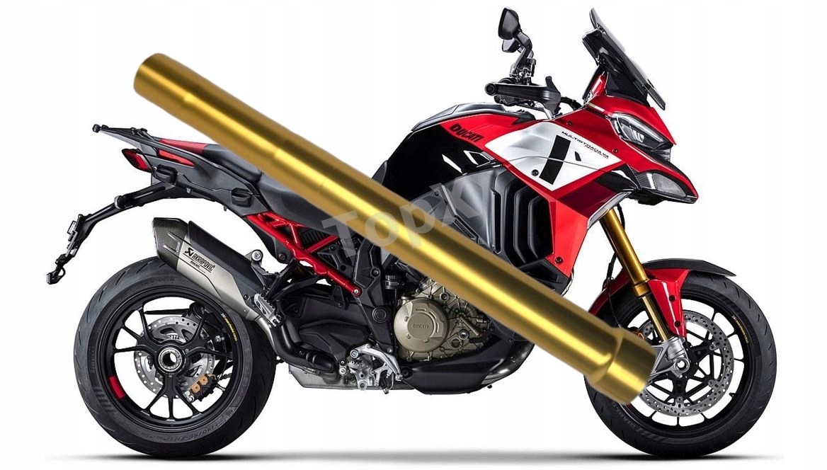 TopX Goleń Trubka laga tlumič Odpružení Ducati Multistrada V4 23+