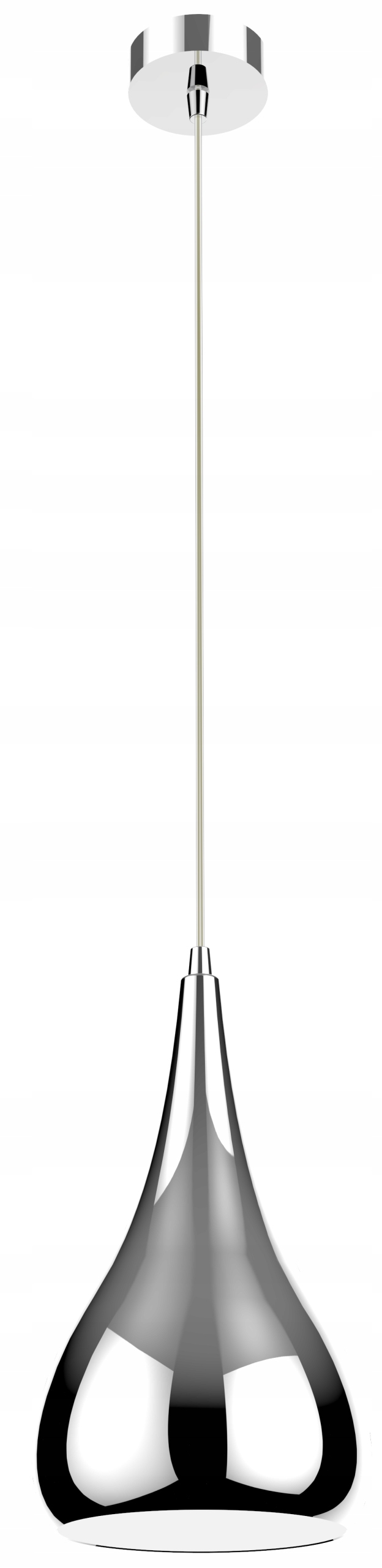 

Lampa Wisząca Sufitowa Krople Łezki Chrom Led