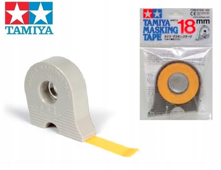 TAMIYA MASKING TAPE 18mm DYSPENSER taśma maskująca