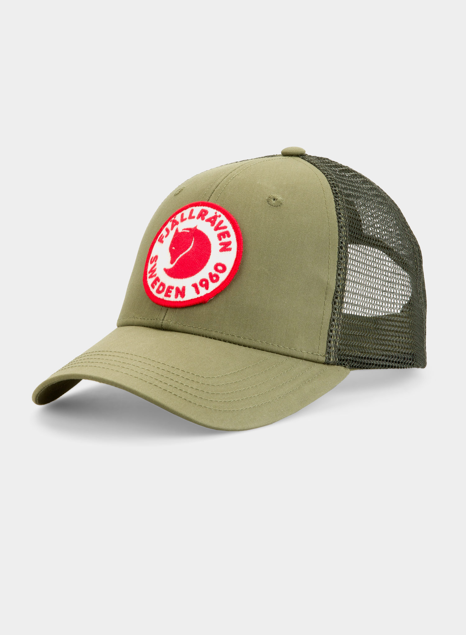 kšiltovka Fjallraven Logo Langtradarkeps zelená S/m