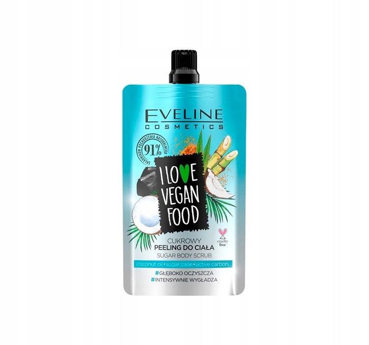 

Eveline ILove Vegan Food peeling do ciała Coconut
