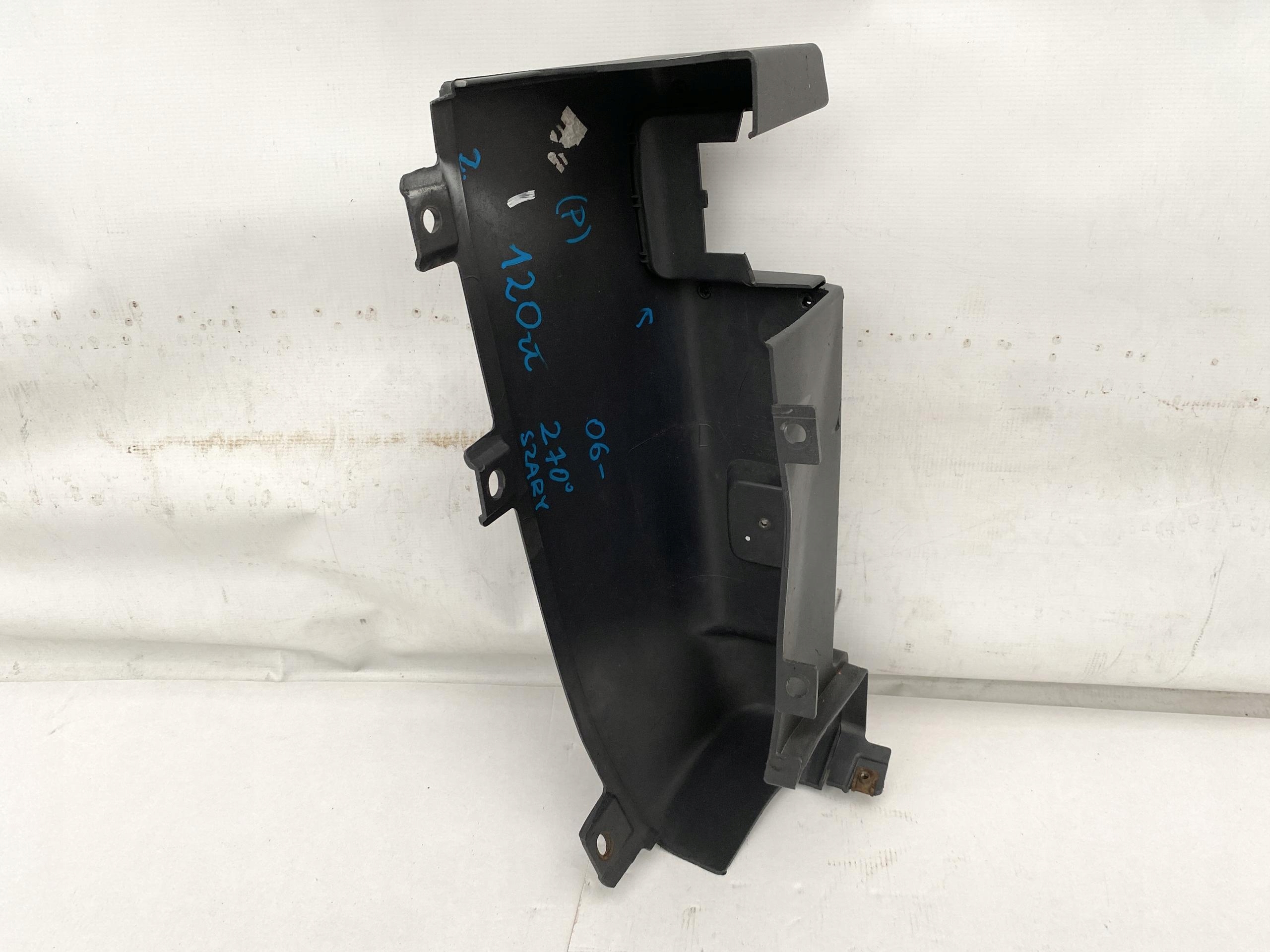 DUCATO BOXER JUMPER 06- bumper rear part corner rear right grey